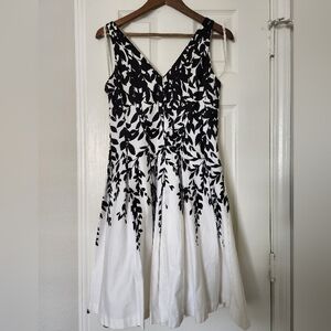 Ralph Lauren Black & White Dress